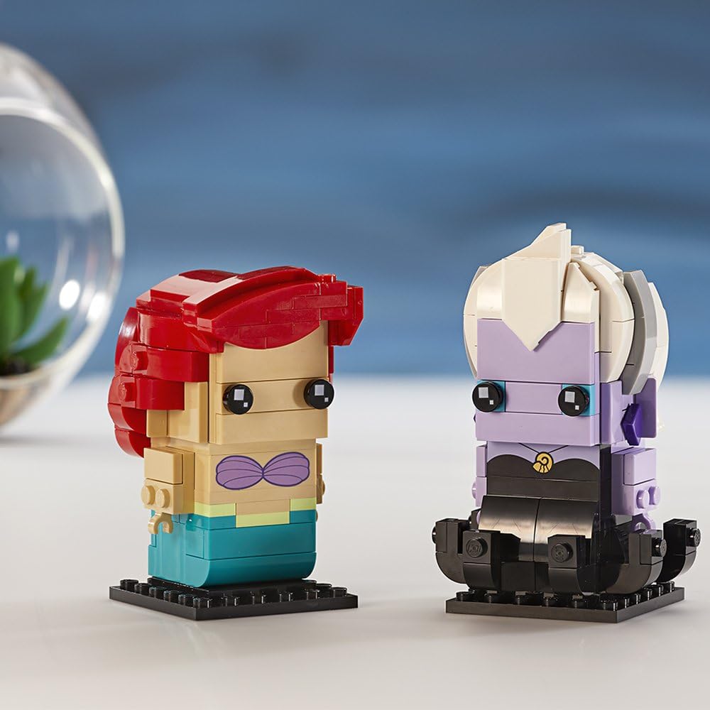 lego brickheadz ariel and ursula