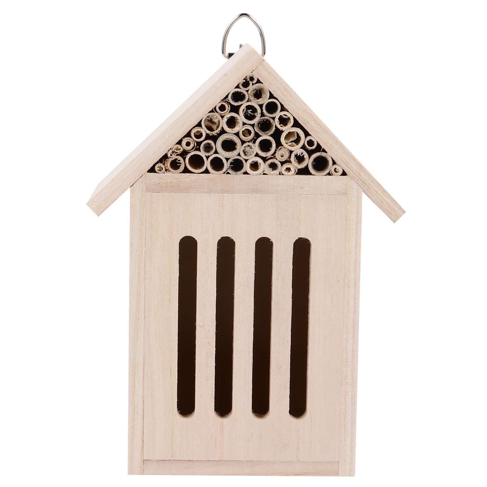 BESTonZON Bird House for the Garden | Unique Novelty Bird Nesting Box Garden Decorations | Bird Hotel Cabin for Wild Birds