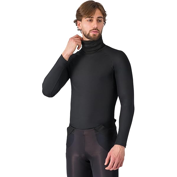 Castelli Men's Flanders Neck Warmer Base Layer, Jersey with High