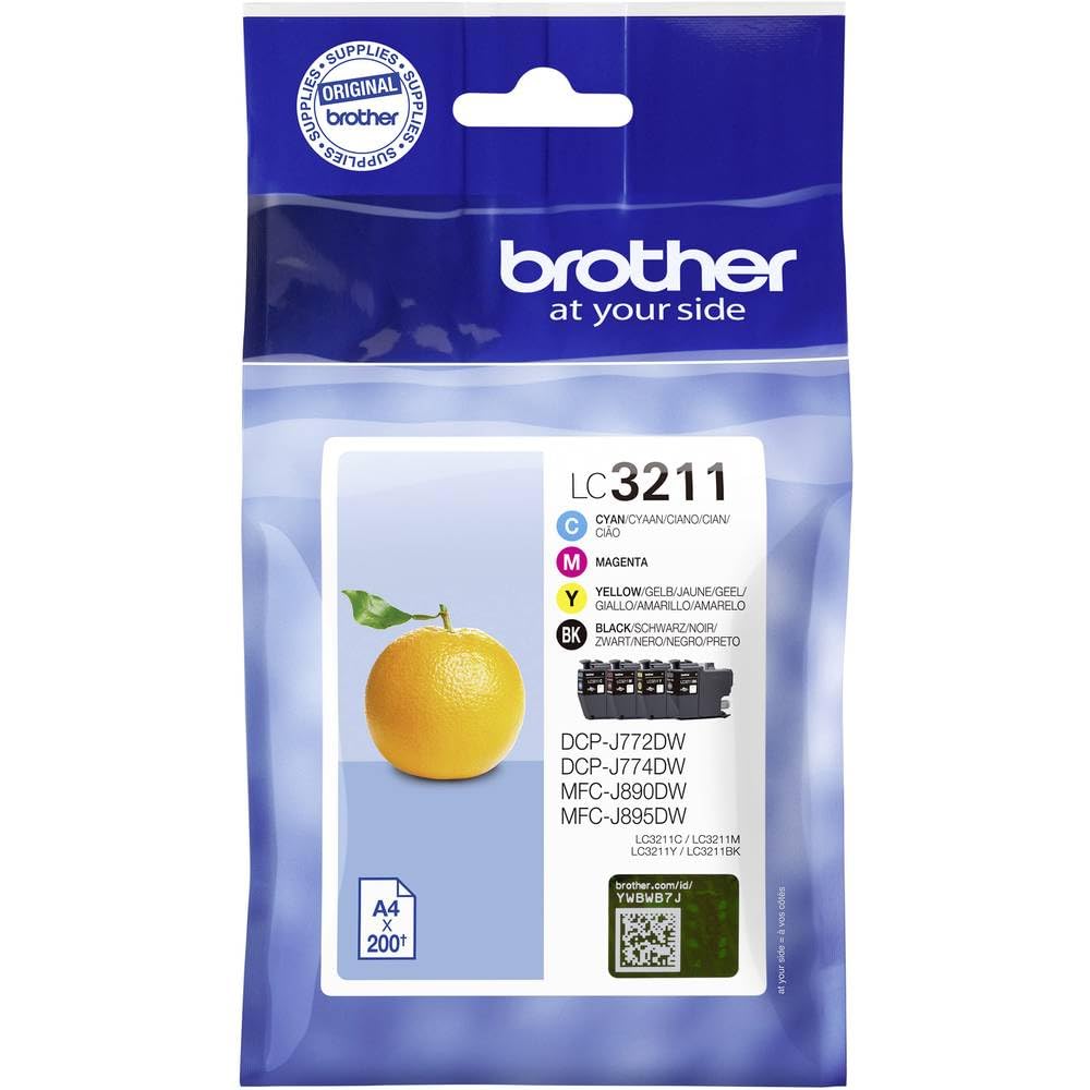 Brother Ink Cartridges Compatible with LC 3211VALDR J772/4DW, J890DW