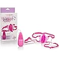 CalExotics Original Venus Butterfly Vibrator –Hands Free Strap On Personal Massager – Adult Fun Sex Toys for Couples - Pink