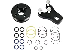 Magimaker 5008985 352932 Trim Piston Repair Seal Kit w/Wrench Compatible with Evinrude E-Tec 60HO 75 90 115hp and 130hp Model
