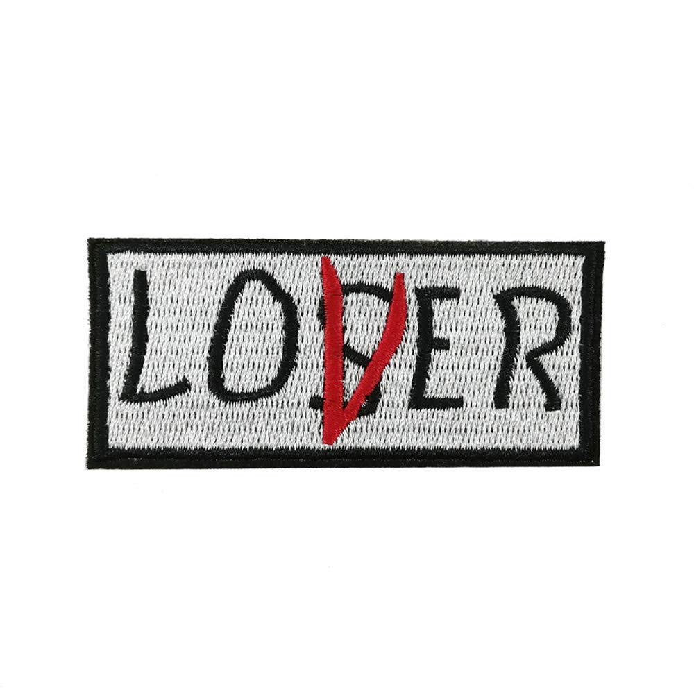 Loser Club Lover Embroidered Iron on sew on Patch Pop Culture Funny Badge Emblem