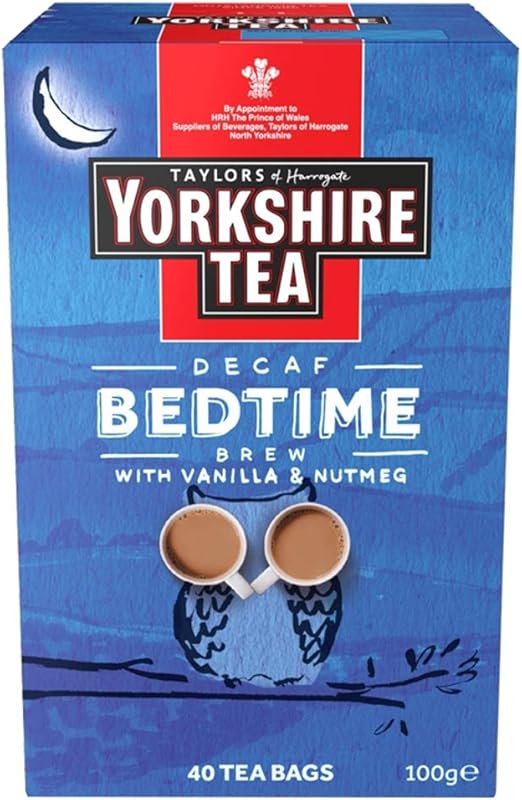 Amazon Yorkshire Tea Bedtime Brew Tea Bags, Pack of 4 (total of 160