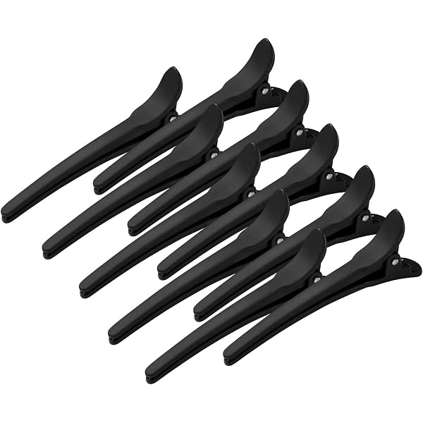 Ondder 24 Stück Alligator-Haarspangen – Professionelle Krokodilklemmen, 9,7 Cm, Für Haarstyling & Salon