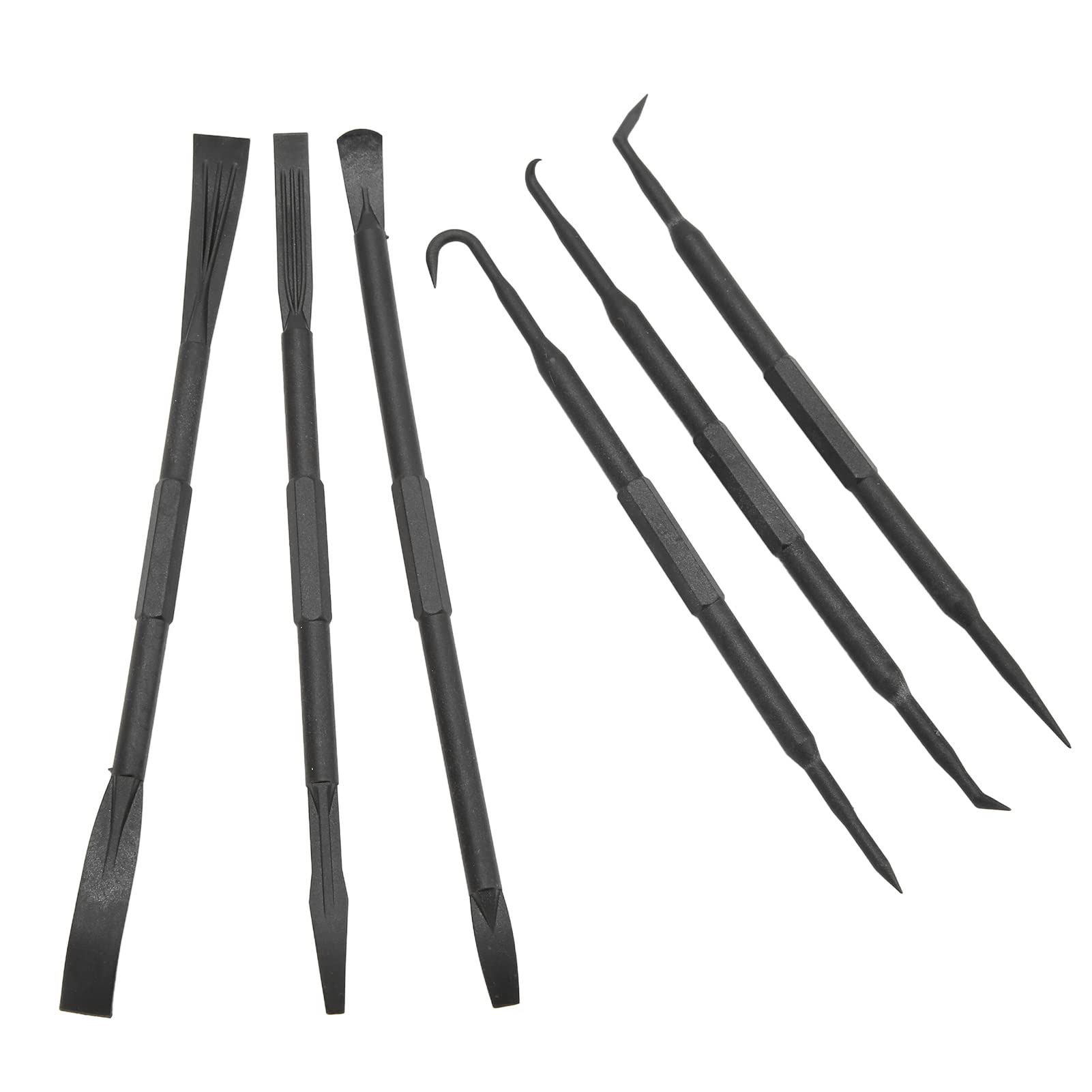Prying Hook Set - 6PCS/Set Double Ended Pry Kit for Removing O Ring Sealing Accessories, ABS Plastic Tools for Auto and Electronics