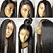 360 Lace Frontal Wig Human Hair Wigs 150%-180% 360 Wig Pre Plucked 360 Lace Wig Brazilian Virgin Human Hair Wigs 360 wigs for black women Small Cap 20