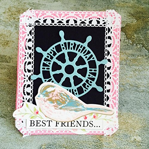 Highpot Metal Cutting Dies Stencils For DIY Scrapbooking Photo Album Paper Crafts Decoration for Christmas Card Gift (M)