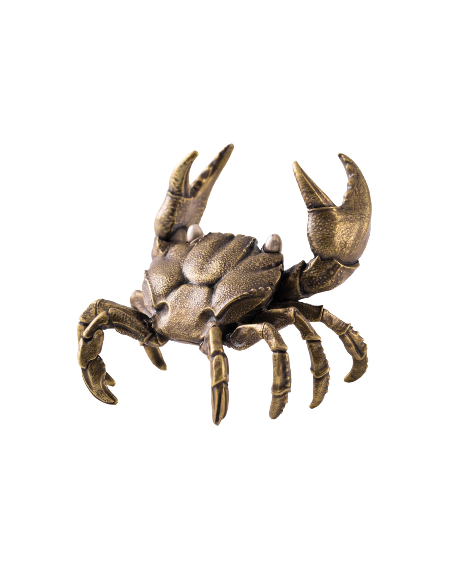 COPPERTIST.WU Crab Pen Holder Cute Creative Pencil Organizer for Office Desk Accessories, Desk Trinkets, or Funny Gifts for Crab Lovers