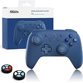 8Bitdo Ultimate 2C Bluetooth Controller (Dark Blue)- Hall Effect Joysticks | For Switch/Switch 2 - Wireless Gaming Controller, 6-Axis Motion, Remappable L4/R4 Bumpers &amp; Turbo Function