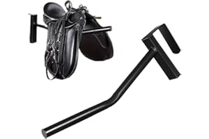 Organizer Mount Saddle Rack - Wall Mounted Storage, 480g Space-Saving Equestrian Equipment Rack, 5.91x1.57 Inches Tack Room f
