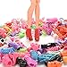 Barwa Gift Sets 10 Clothes Hangers + 10 Shoes + 1 Suit Case for Barbie doll