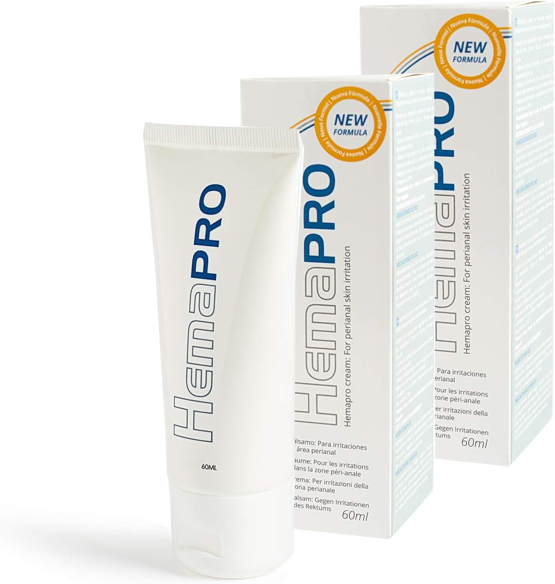 HEMAPRO - 2 Pack Natural Cream to Treat Hemorrhoids with Instant Effect