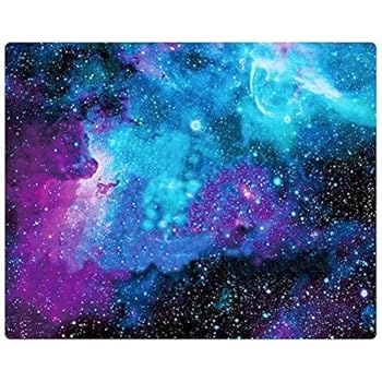 SSOIU Red & Black Paint Explosion Design Mouse Pad - 240x200x3mm Non-Slip Rubber Base