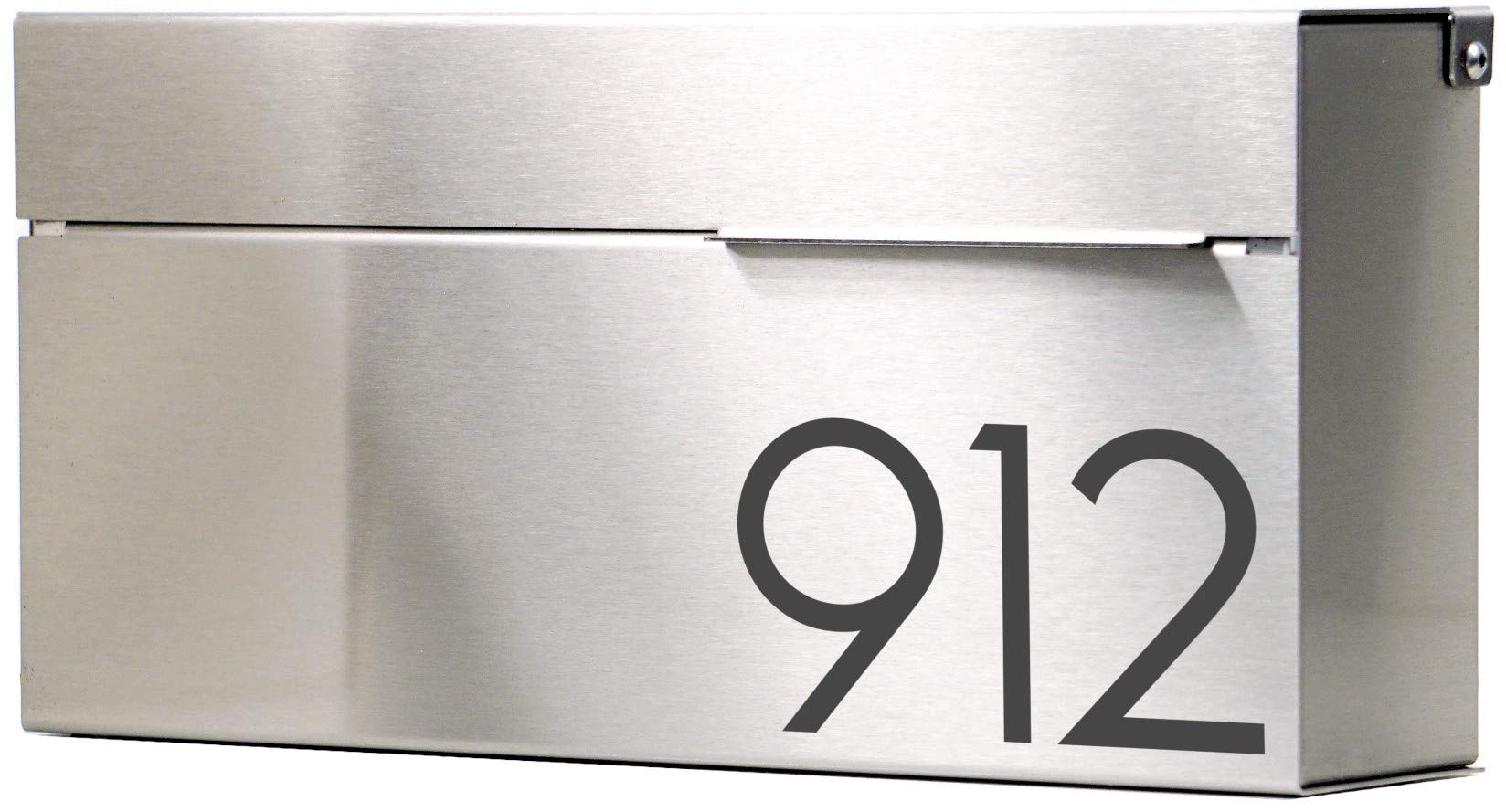 Vsons Modern Design Mailbox, Stainless