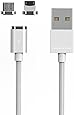 Wsken Mini2 Micro USB Magnetic LED Display Data Sync Fast Charge 6.56ft Cable for Android (Silver)