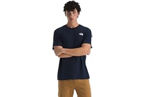 The North Face Men's Evolution Simple Dome Short-Sleeve Tee | Cotton Shirt with The Classic Logo, Straight Fit, Lightweight