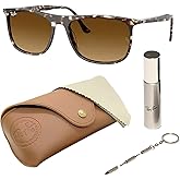 Ray-Ban RB2216 Rectangle Shaped Sunglasses for Men & Women with Official RAYBAN Eyewear Kit