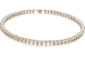 White 5.5-6mm AAA Quality Freshwater Cultured Pearl Necklace