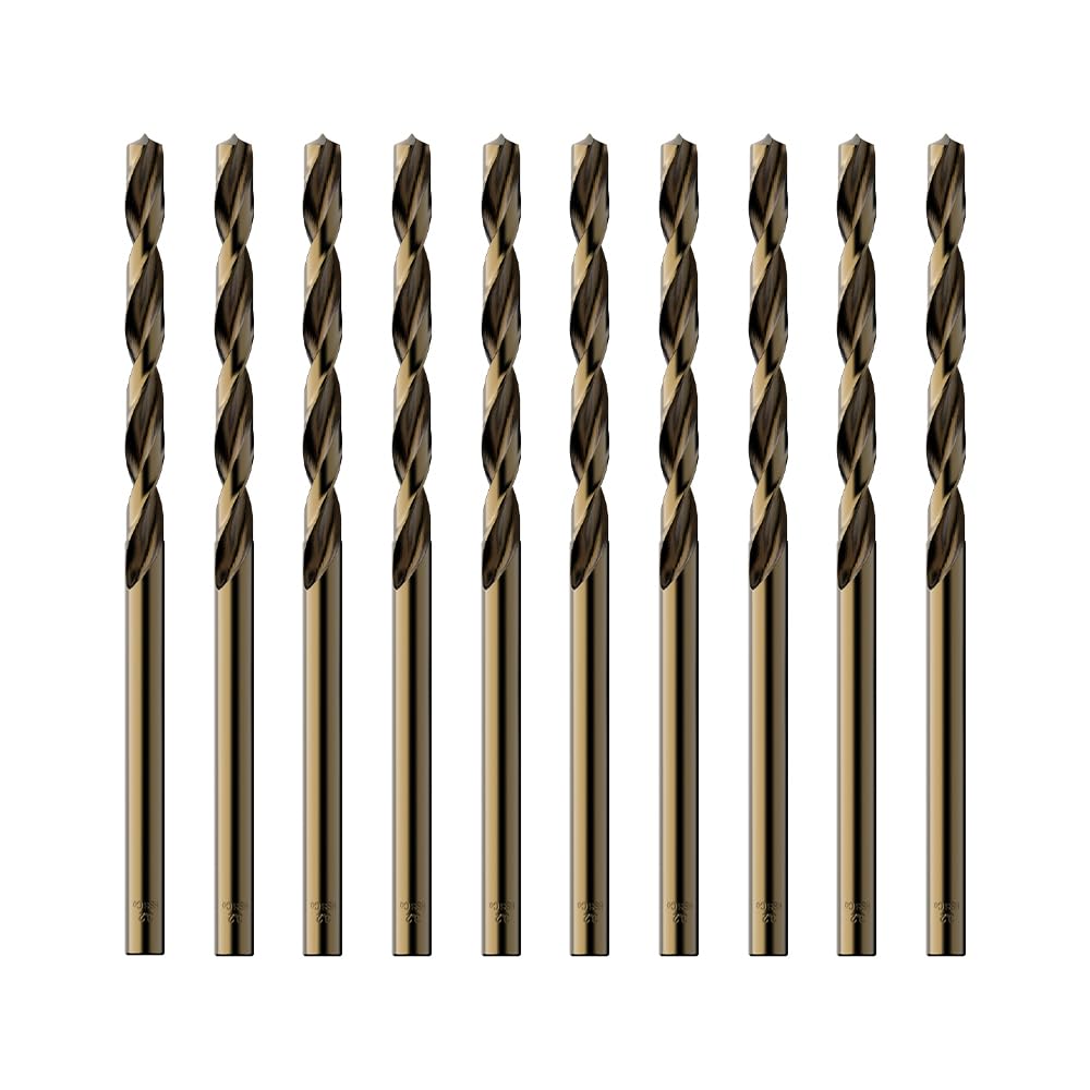 LETON 1/8" M35 Cobalt High Speed Steel HSS Twist
