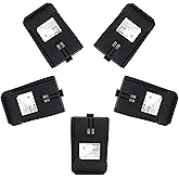 Retevis RT21 RT21V Original Two-Way Radios Battery 1100mAh Li-ion Rechargeable Battery Compatible RT21 RT21V Walkie Talkies (5 Pack)*