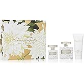 Oscar de la Renta Bella Blanca Eau de Parfum 3 Piece Gift Set for Women - Perfume Spray 3.4 Fl. Oz, & 1.0 Fl. Oz., and Body Lotion 3.4 Fl. Oz.