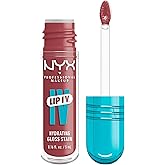 NYX PROFESSIONAL MAKEUP Lip IV Hydrating Glossy Lip Stain, Long-Lasting, Tinted, Vegan Formula with 12 HR Hydration - Petal P