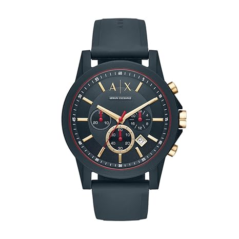 Analog Blue Dial Mens Watch - AX1335