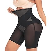 Shapewear Shorts for Women Tummy Control High Waisted Body Shaper