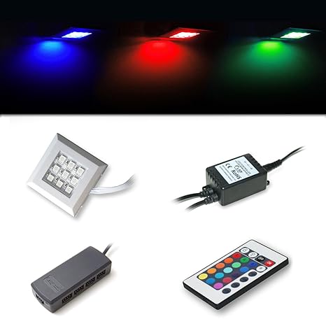 LED RGB Unterbaubeleuchtung 2er Set