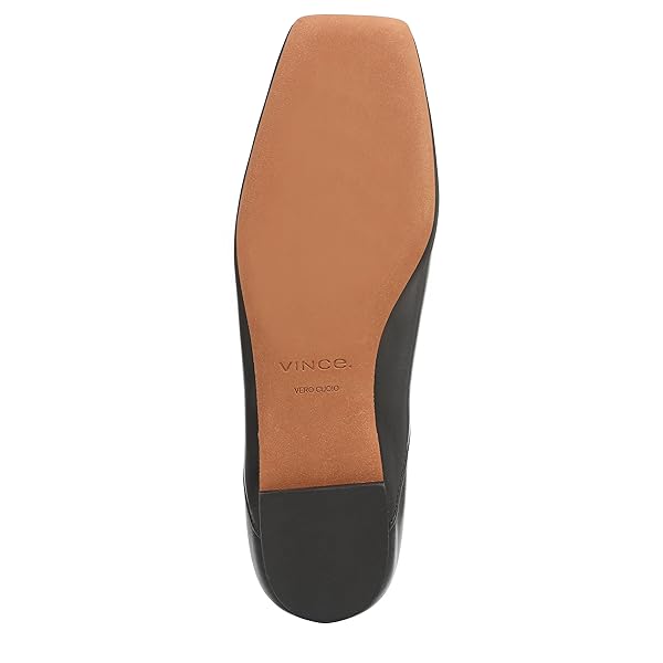 VINCE WOMENS CARMEN LOAFER/MOC SHOES, BLACK, 9.5, MEDIUM