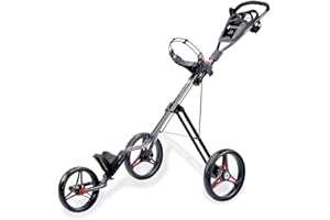 Motocaddy Z1 Golf Push Cart - Foldable, Lightweight, 3 Wheel Golf Push Cart for Golf Clubs - Easy to Open and Close - Drink and Scorecard Holder