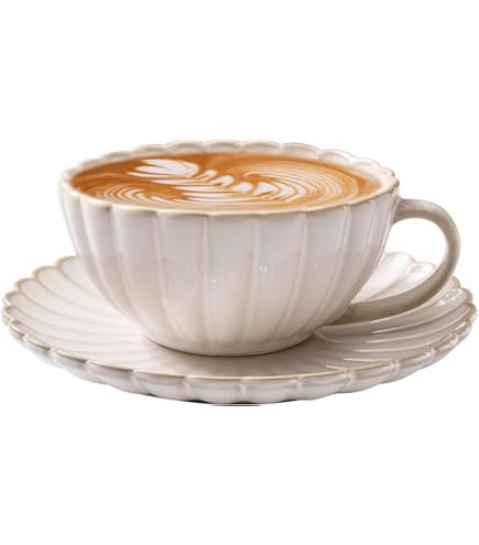 Amazon.com | Princess House Fantasia Cup and Saucer Set: Drinkware