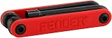 Fender Guitar/Bass 14-in-1 Maintenance Tool Chrome Vanadium Red 6 x 3 x 1 in view 8