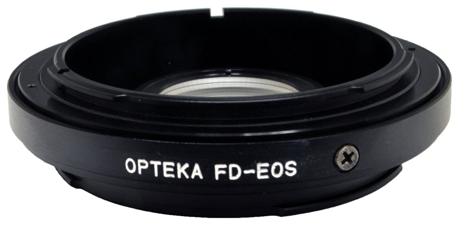 Amazon.com : Opteka Canon FD (Manual Focus) Lens to Canon EOS EF (Auto  Focus) Body Mount Adapter with Optical Elements : Camera Lens Adapters :  Camera & ...