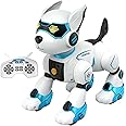 Smart Robots Dog Toy for Kids, Programmable Interactive RC Robotic Pets with Voice Control and Touch Sensory, Imitates Animals Music Dancing, Present for Kids Boys and Girls