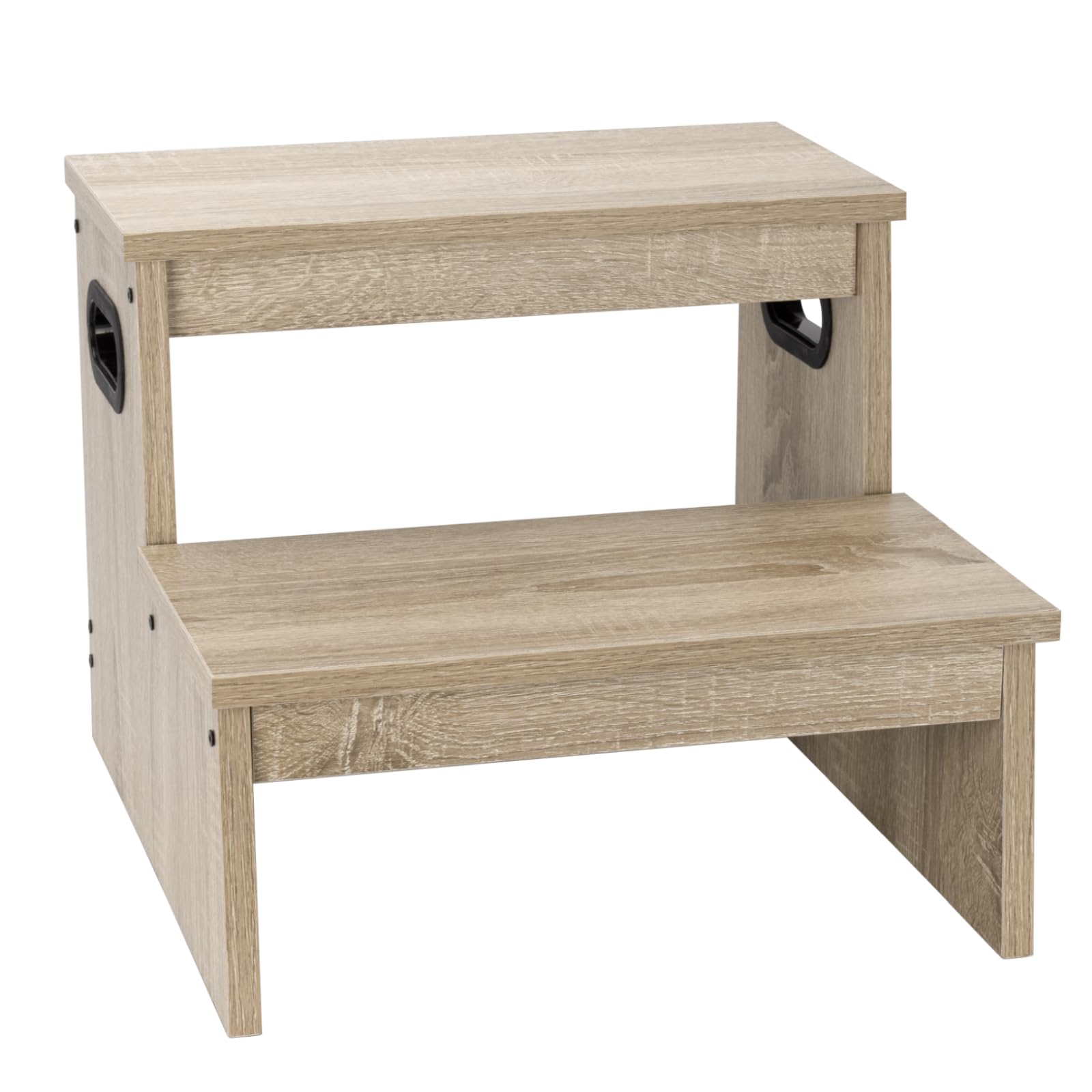 Photo 1 of Step Stools for Kids Adults Wooden Step Stool for Kitchen Bathroom Sink Non-Slip Kids Step Stool