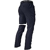 Men's Hiking Pants Convertible Zip Off Lightweight Waterproof Quick Dry Outdoor Fishing Travel Safari Camping