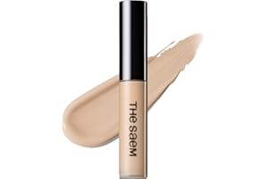 THESAEM Cover Perfection Tip Concealer, Liquid Multi-Use Concealer, Full Coverage Makeup for Acne Dark Spots Dark Circles Hyperpigmentation and Blemishes, 0.2 fl. oz. (#1.5 Natural Beige)