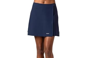 Terry Women's Wrapper Skirt, Multi-Sport Skirt - Cycling Tennis Golf Sailing - Liner Free - Regular & Plus Sizes