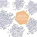 Teenitor 3456 Pcs Nail Crystal Rhinestones With Wax Pen Picker, 6 Sizes Round Glass Flat Back Diamonds Beads Gems For Nail Art Craft DIY Dress (SS3 4 5 6 8 10) 576 Pieces Per Size