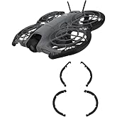 FJIASTB Bumper for DJI Neo 2 Drone (Black) | PE Propeller Guard Protector