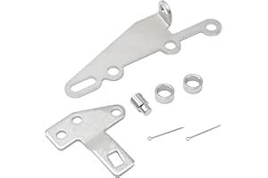 MDEOOSKY 6 Pcs 35498 Bracket and Lever Kit Shifter Bracket Automatic Transmission Shifter Cable Bracket Kit Replacement for G