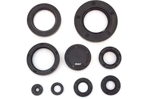 4INTO1 Engine Oil Seal Kit - Fits Honda CB550 CB550K CB550F Super Sport 1974-1978 - 9 Seals