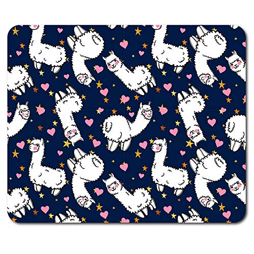 Destination Vinyl Ltd Cute Llama Love Hearts Mouse Mat Pad - Daughter Kids PC Computer #8348