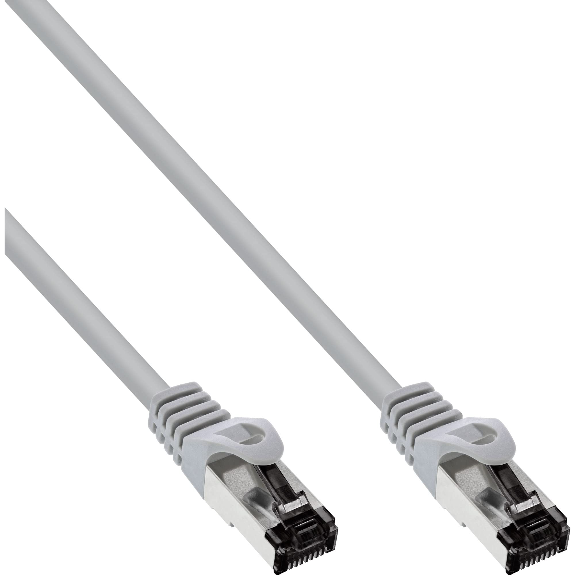 InLine® Patch Cable S/FTP (PiMf), Cat.8.1, 2000 MHz, Halogen Copper, Grey, 3 m