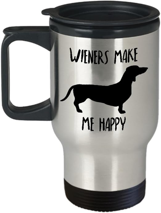 wiener dog mug