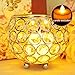 VINCIGANT Silver Crystal Bowl Candle Holders for Aromatherapy, Weddings, Party Favors Table Centerpieces/Gifts Boxed for Christmas