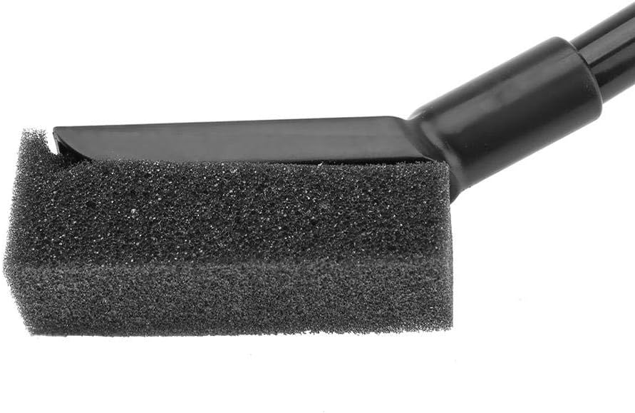 4 in 1 Portable Aquarium Cleaning Tool Set Long Handle Fish Tank Cleaner Include Fish Net Shovel Sponge Brush Plant Fork - Image 4