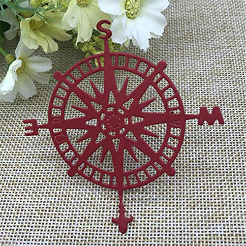 Compass Shapes Metal Cutting Dies Stencil Scrapbooking Photo Album Card Paper Embossing Craft DIY - Thumbnail 4